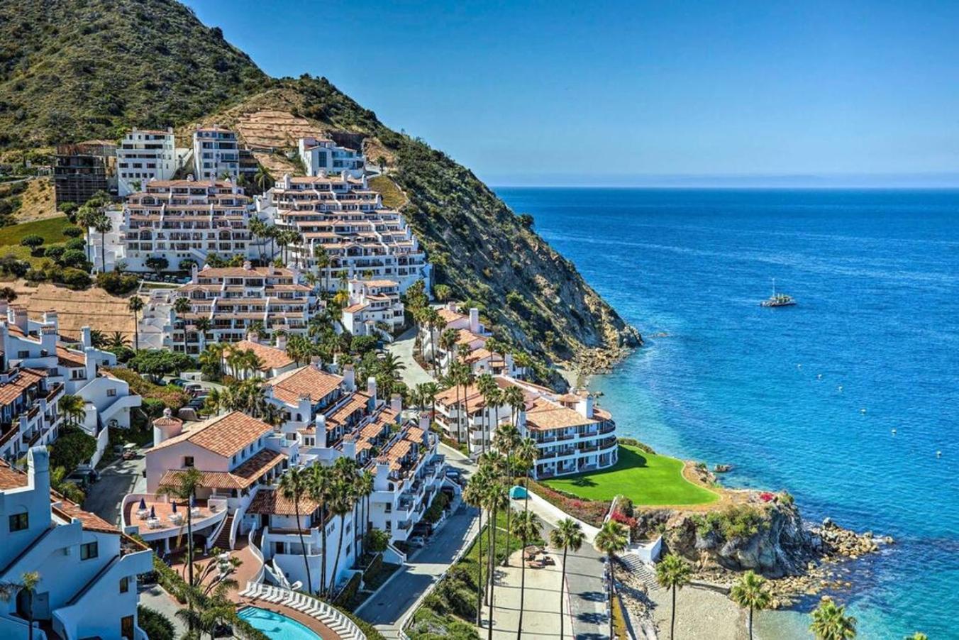 Gorgeous Oceanfront Villa With Panoramic Views Avalon Exterior photo